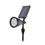 ソーラー　充電式LEDライト　人感センサーと32LED電球内臓　屋外照明/軒先/壁掛け/庭先/玄関周りなどの夜間自動点灯　面倒な配線は一切不要　アウトドアー　ライト