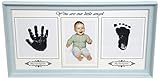 ロイヤルブランド写真Momentsベビー記念品装飾フレーム手または足印刷フレームベビーシャワーギフトベビーBoyマイルストーンフレーム