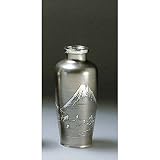 大阪錫器 花瓶 イブシ菖蒲形 6.5 SV230900