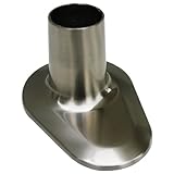 LASCO-Simpatico 31627SN Price Pfister Tub and Shower with Screw Driver Stop Escutcheon for Stem, Sat