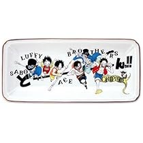 Amazon | ONEPIECE 九谷焼 コラボ 長皿 | ノーブランド品 | 小皿