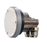 SANEI バスルーム用追い焚き配管部品 一口循環接続金具 L型 ステンレスカバー付