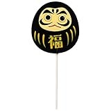 マッセ(MASSE) ウッドピック(だるま) 素材:木 発注単位12本 N-234