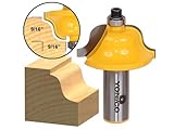 Yonico 13184 Roman Ogee Edging and Molding Router Bit with Large 1/2-Inch Shank by Yonico