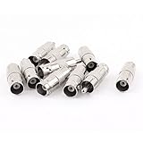 uxcell　同軸アダプタコネクタ　BNCメス - RCAオス　M/F　CCTVカメラ用　10個