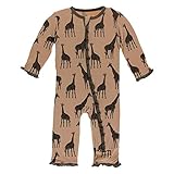 Kickee Pants SHIRT ベビー・ガールズ US サイズ: 3-6 Months カラー: ブラウン