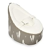 Doomoo Seat New for 2016 Baby Beanbag from Birth -30kg -Leaves Taupe by Doomoo