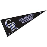 MLB Colorado Rockies wcr45005712 Cardedクラシックペナント、12 " x 30 "