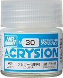 GSI クレオス(GSI Creos) GSIクレオス アクリジョンカラー クリアー (透明) 光沢 10ml 模型用塗料 N30