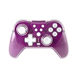 アローン(Allone) 【Amazon.co.jp限定】Switch用ワイヤレスカラフルコントローラー パープル 15.5×6×10.5cm Switch/Switch Lite/有機EL対応 クリアネス 有線・無線どちらも可 押しカラー かわいい ALGA-NSWCCFPP