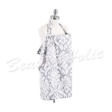 ベベオレ/　Bebe Au Lait Nursing Cover 授乳ケープ (Chateau Silver) [並行輸入品]