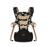 （レーチャミ）le charme 抱っこひも 赤ちゃんの抱っこ紐 メッシュ 軽量 通気性良い おんぶひも ブラツク