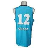 スポルディング/SPALDING B.LEAGUE 京都ハンナリーズ 岡田優介 レプリカ ユニフォーム シャツ (ターコイズ) - L