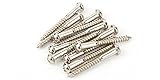 FENDER (フェンダー) ブリッジマウントスクリュー Vintage-Style Stratocaster Bridge Mounting Screws Nickel