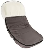Kaiser Stroller Sheepskin Foot Muff for Bugaboo Bee 2010 White Sheepskin (Anthracite) by Kaiser
