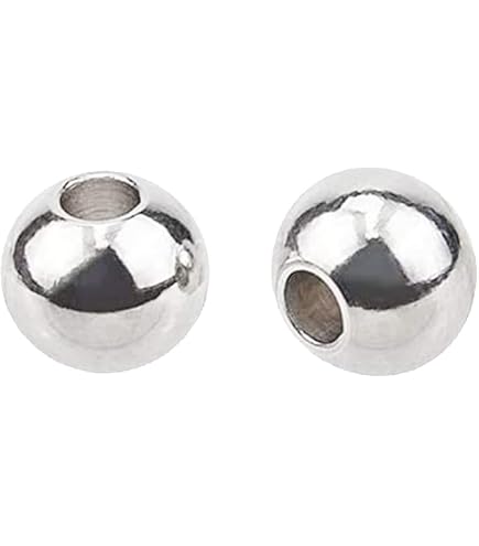 Amazon.co.jp: シルバー925 無垢 ビーズ アクセサリー 細工 趣味の方