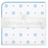 スワドルデザインズ SwaddleDesigns 究極のおくるみ ビッグドットリトルドット 掛布団 敷布団 ブランケット 毛布 SD-404 保温 秋冬 エイデンアンドアネイをお探しの方にも アルティ