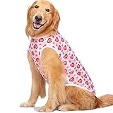 KUVEELA PET 犬服 犬 犬の服 服 夏 春 夏服 ドッグウェア Tシャツ お出掛け お散歩 日焼き防ぐ 脱毛保護 通気性 おしゃれ 大型犬 中型犬（メッシュ)グリーン XL）