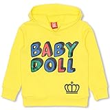 BABYDOLL（ベビードール）カラフルロゴパーカー 130cm イエロー