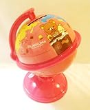 Rilakkuma Globe Coin Bank – 高さ約7 cmピンク