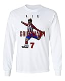 Smartzone Atletico Madridアントワーヌ・グリエスマン" Air Griezmann "メンズ長袖Tシャツ