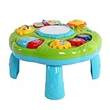 「Bidear」子供多機能付き音楽ラーニングテーブル 知育玩具 楽しいおもちゃ 幼児用 ミュージカル ラーニングテーブル