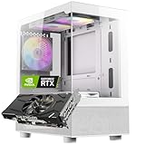 【整備済み品】 ゲーミングPC タワー型 デスクトップPC G-StormRシリーズ core i5 i7 GeForce RTX GTX - 32GBメモリ (GeForce RTX 3050 6G, Core i5 第12世代 CPU)