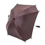 Altabebe AL7002-07 Universal Stroller Umbrella Anti-UV 50 Plus (Brown) by Altabebe