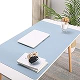 NOEINA オフィス用品 PUレザー デスクマット マウスマット PC机 学習机 パソコンマット ノートパソコンマット 大型 多機能 防水