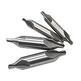 10ピースhss combinedセンタードリルビットセット皿穴60度角度1/1。5/2/2.5/3/3.5/4/4.5/5/6ミリメートル