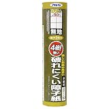 アサヒペン 4倍強い破れにくい障子紙 のり貼り 半紙判 25cm×11.3m 無地