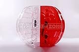 Inflatable-ZoneTM Bubble Soccer Bubbles bumper ball human hamster ball bubble football - Red [並行輸入品]