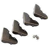 4個入り アンティーク コーナー金具 ボックスラッチ コーナープロテクター 装飾金具 53*53*16mm