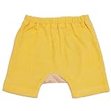 2017年 夏物 アンパンマン パイル無地 ３分丈パンツ Anpanman イエロー◇90cm