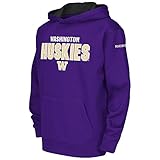 Kids Washington Huskies Poly用プルオーバーパーカー パープル