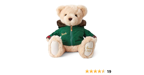 Amazon 英国 Harrods ハロッズ クリスマスベア ニコラス 年 30 4cm 正規品 テディベアー テディーベア ぬいぐるみ Nicholas Bear ぬいぐるみ おもちゃ