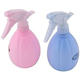 uxcell トリガースプレーボトル?ブルー ピンク庭園?プラスチック?花?植物?散水 470ml 2個入り
