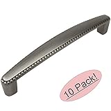 Cosmas ® 4112 ASアンティークシルバーロープ/スクロールキャビネットハードウェアハンドルプル – 5 "インチ( 128 mm )穴中心 – 10パック