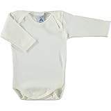 Babidu バビドゥ アンダーウエア 長袖USスリーブボディ ベージュ 60cm 3M 綿100% 1112