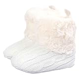 Baby Shoes,Dirance(TM) Baby Soft Sole Snow Boots Soft Crib Prewalker Fur Shoes Toddler Boots (6~12 M