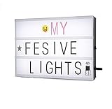 Lucktao LEDライトボックス 照明 LED LIGHT BOX コンビネーションボックス テーブルランプ led DIY アルファベット252個 ルミナスボックス 店舗の看板 A4サイズ(30 * 20 * 6cm) Lucktao LEDライトボックス 照明 LED LIGHT BOX コンビネーションボックス テーブルランプ led DIY アルファベット252個 ルミナスボックス 店舗の看板 A4サイズ(30 * 20 * 6cm)