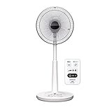 日立 扇風機 DCモーター リモコン付 組み立て済 風量6段階 やさしい微風(うちわ風) 軽量...