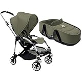 Bugaboo Bee3 Stroller With Bassinet - Aluminum/Dark Khaki by Bugaboo [並行輸入品]
