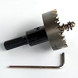 ステンレス 製 超硬 ホールソー　バイメタルホールソー 対応 木工 プラスティック 鉄 アルミ ステンレス スチロール用 穴あけ工具 (38mm)