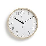 Umbra Rimwood Clock, White/Natural