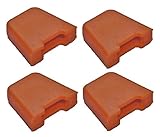Ridgid R213BNA Nailer (4 Pack) Replacement No-Mar Pad # 079007001093-4pk [並行輸入品]