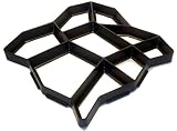 DIY オリジナル ガーデニング アプローチ 型枠 モールド セメント レンガ ブロック 歩道 通路 園路 農園 水場 などに (1個)
