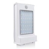 Aityvert Solar Power Security light 49 LEDs Waterproof PIR Outdoor Solar Powered Wall Lights 1 Pack 