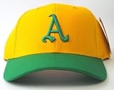 Oakland Athletics A 's American Needle Cooperstown 500レトロ1969レザーバックストラップキャップ