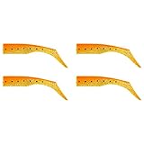 メジャークラフト ワーム 浜王シャッドテール 4インチ #5 オレンジ ゴールド イワシ HMO SHAD